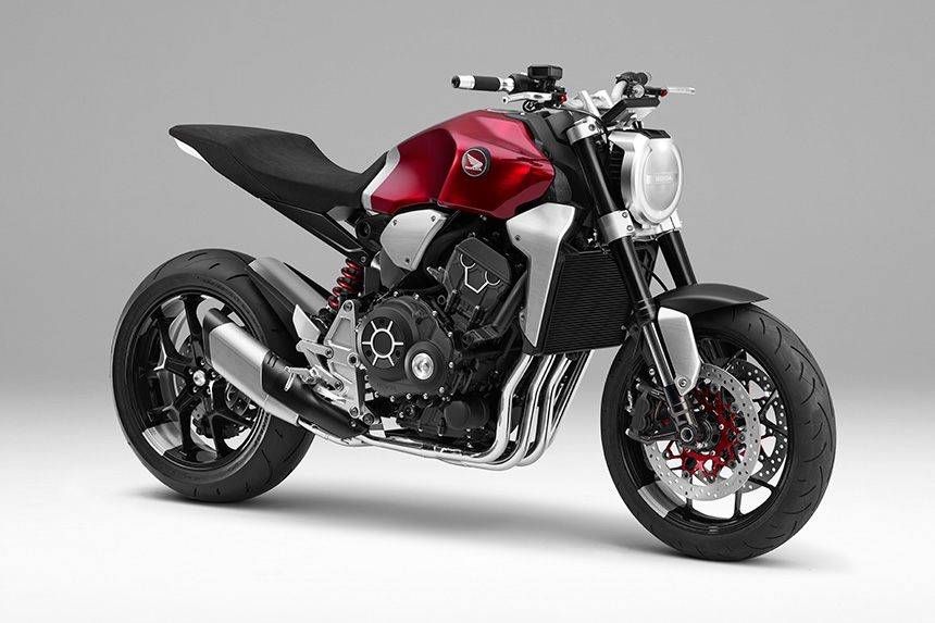 Moto Honda CB 1000R Vinho