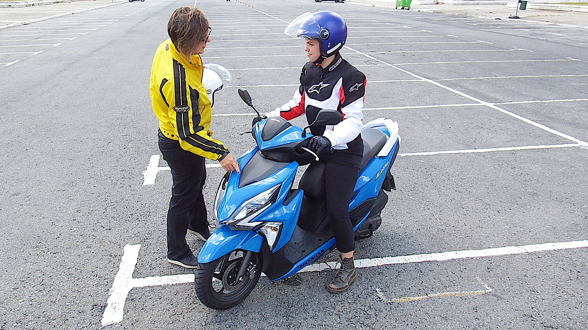 Moto Scooter Elite 125 Azul