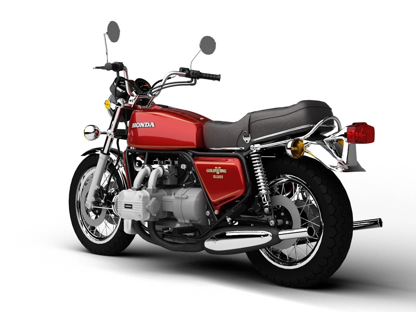 Moto Honda GL1000 Gold Wing 1970