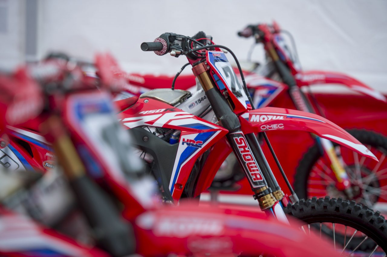 Guidão e Roda de Moto Honda CRF 450 Off Road