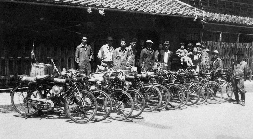 Primeiras Motos Honda de 1948