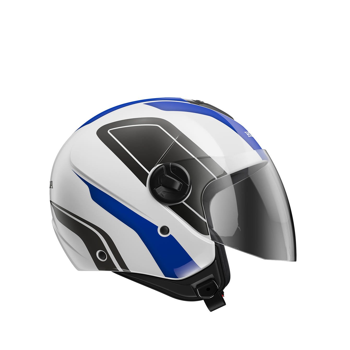 Capacete Honda HNJ Linha Dreamer Azul e Branco