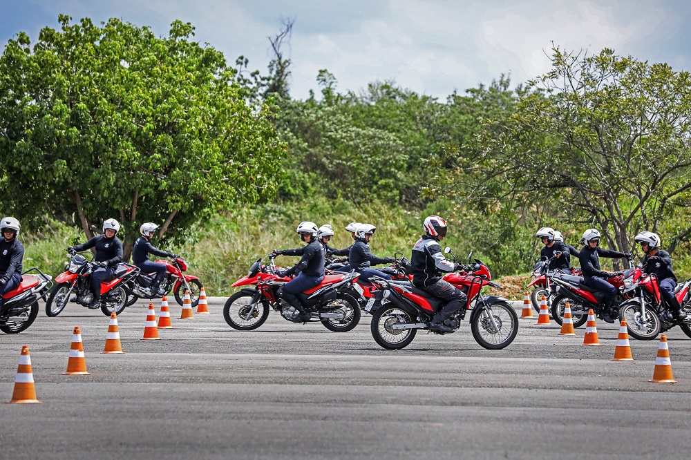 Aula de Pilotagem de Moto