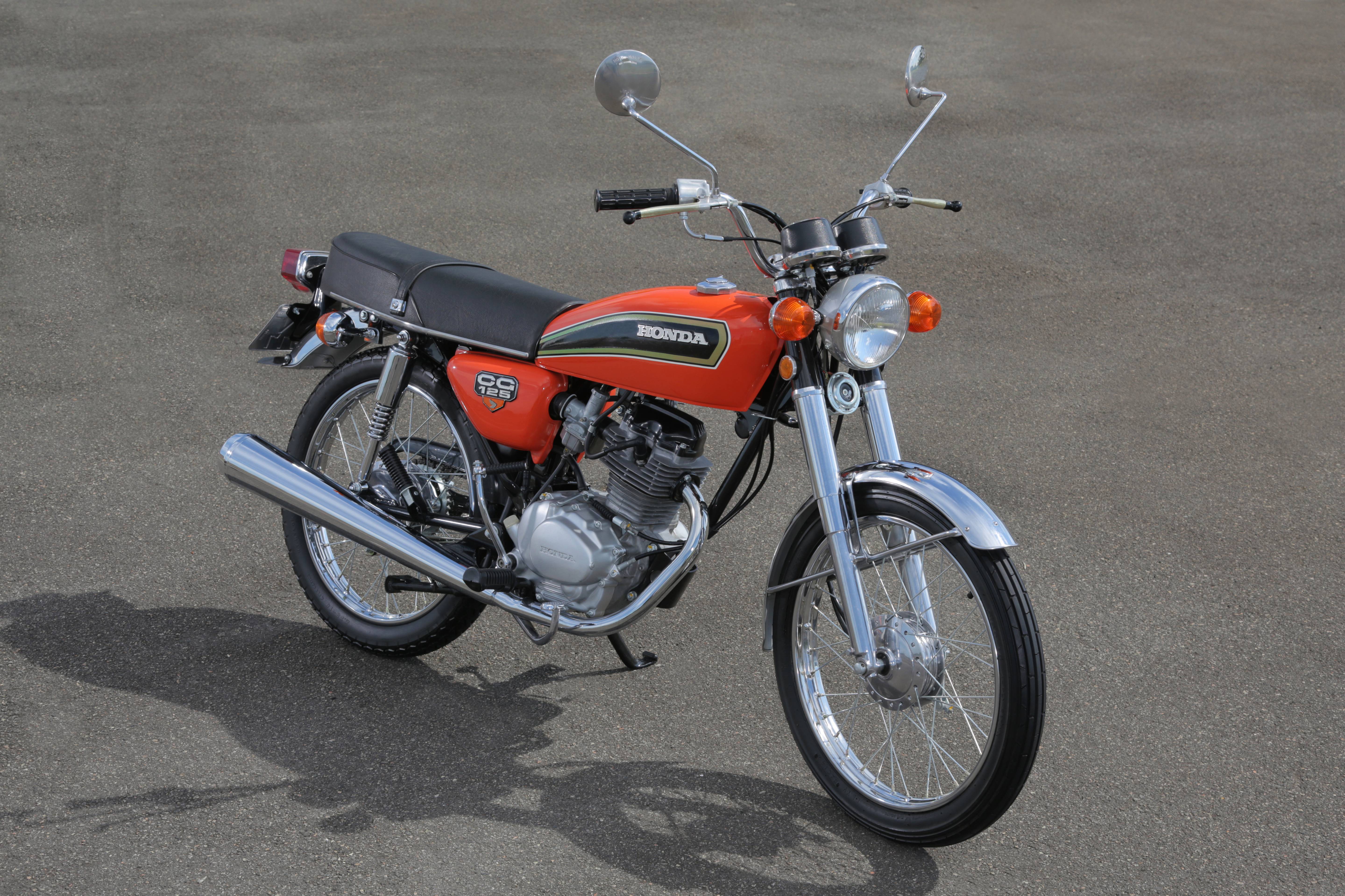 Moto Honda CG 125 de 1976