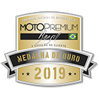 Medalha de Ouro Moto Premium Brasil 2019 - Revista Moto Premium