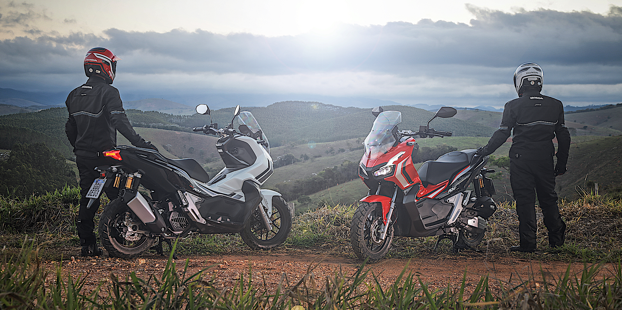 Pilotos e Motos Honda ADV de 2021