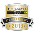 Medalha de Ouro Moto Premium Brasil 2019 - Revista Moto Premium