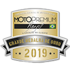 Grande Medalha de Ouro Moto Premium Brasil 2019 - Revista Moto Premium