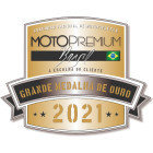 Grande Medalha de Ouro Moto Premium Brasil - 2021