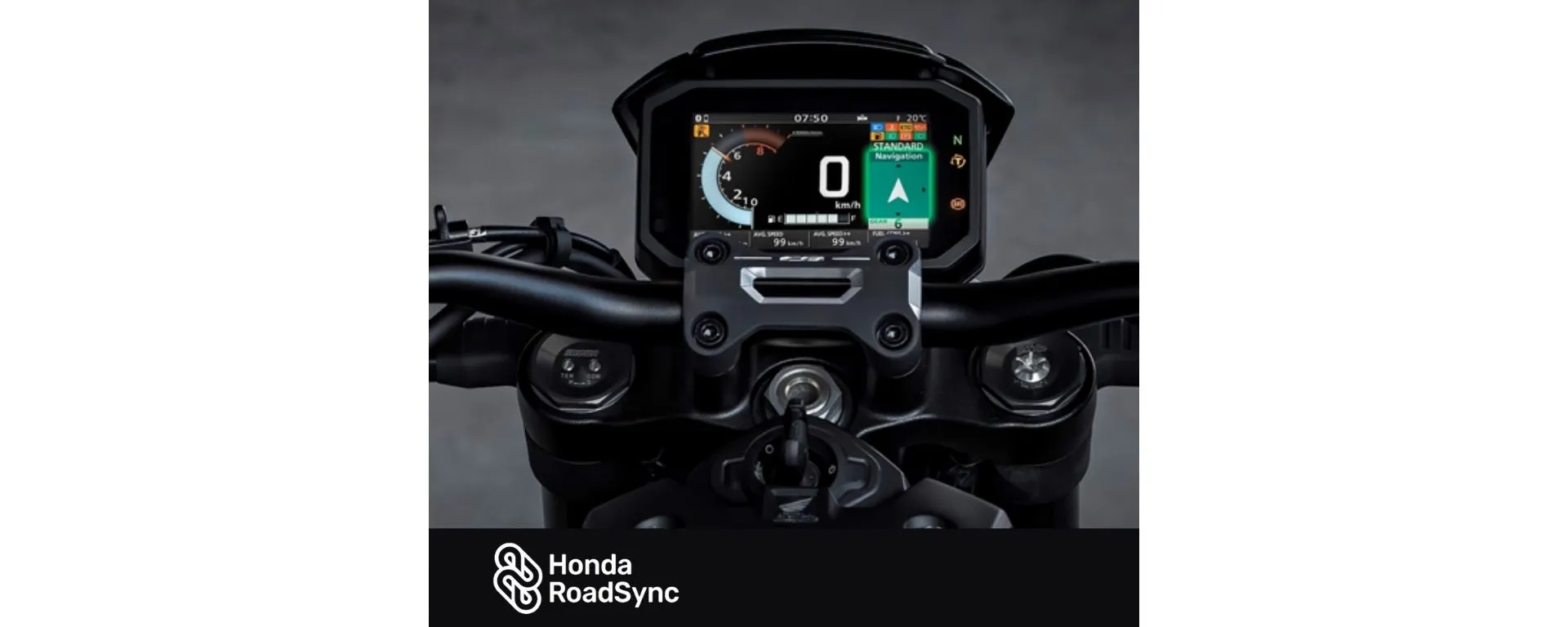 Detalhe do Painel da Moto Honda CB 1000R