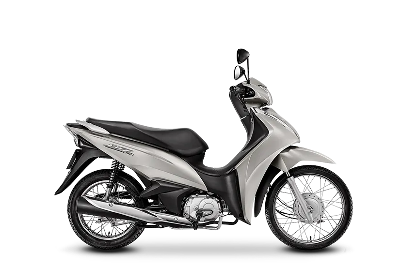 Moto Honda Biz 110i Prata Metálico