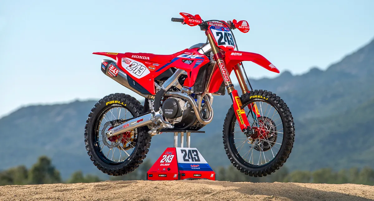Moto Honda CRF 450RW