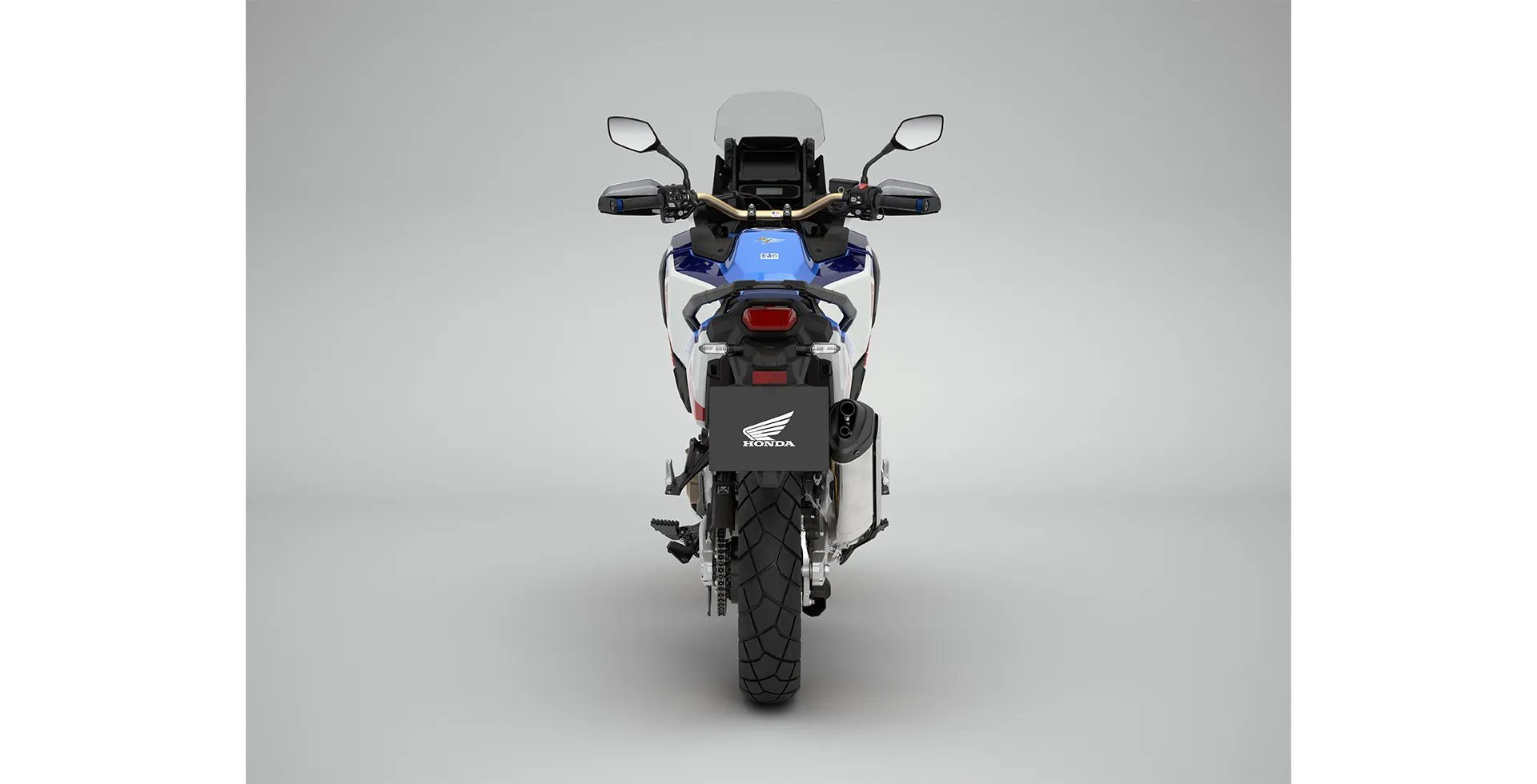 Detalhe Traseira da Moto Honda CRF 1100l Africa Twin Adventure Sports