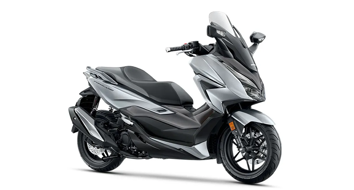 Moto Honda Forza 350 Prata com Banco Preto
