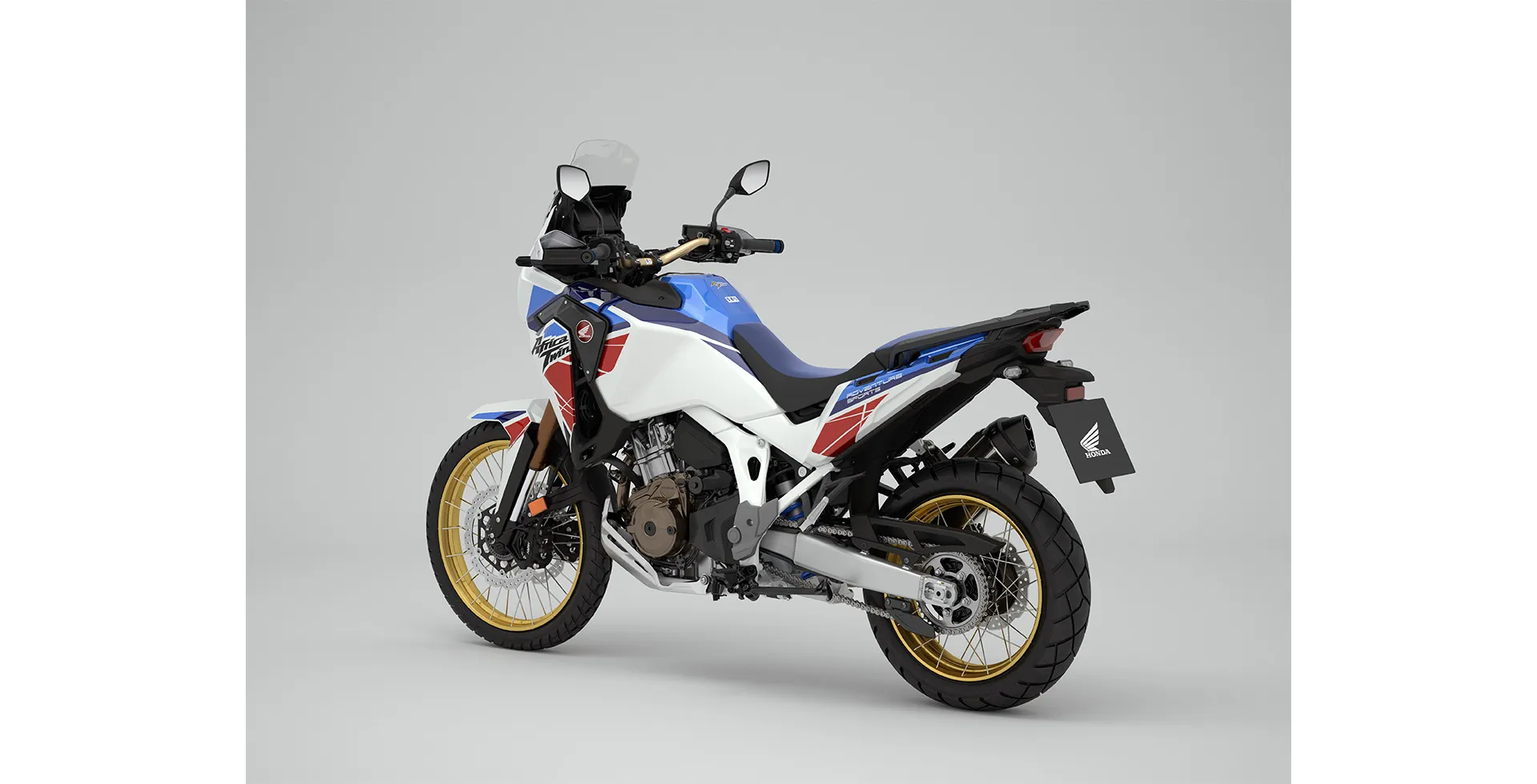 Detalhe Farol e Parabrisa da Moto Honda CRF 1100L Africa Twin Adventure Sports