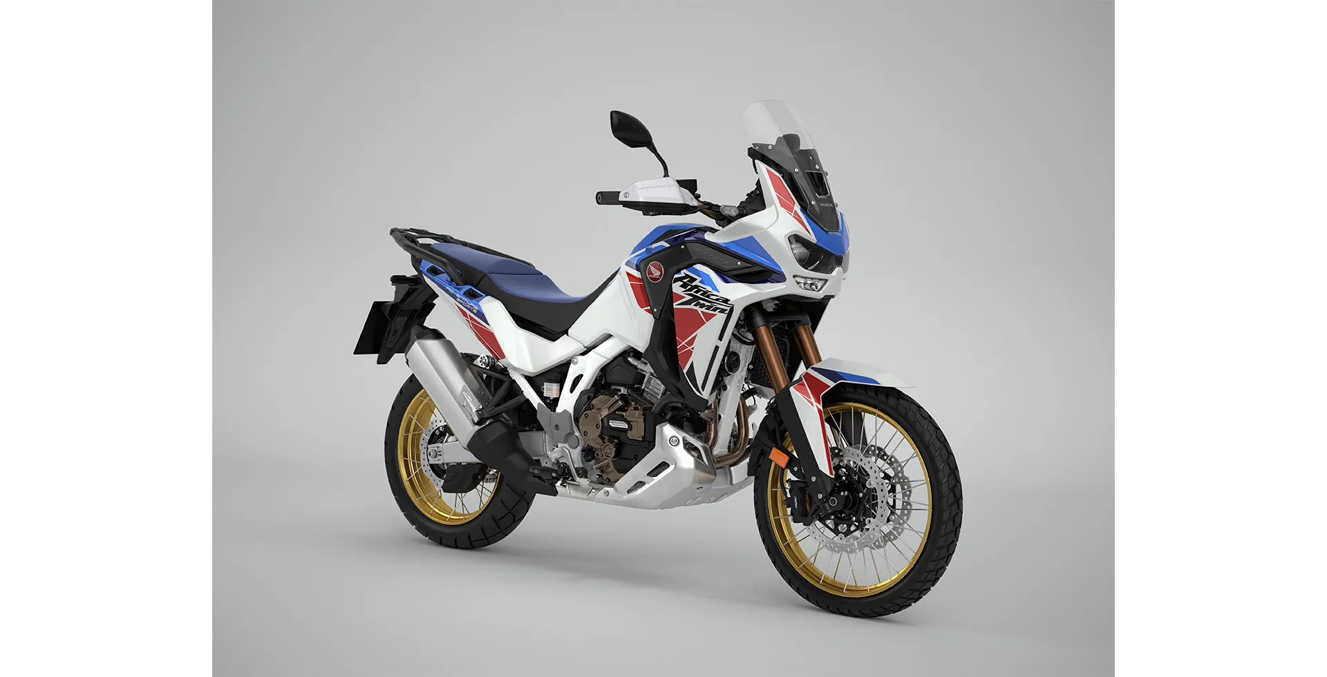 Detalhe Farol e Parabrisa da Moto Honda CRF 1100L Africa Twin Adventure Sports