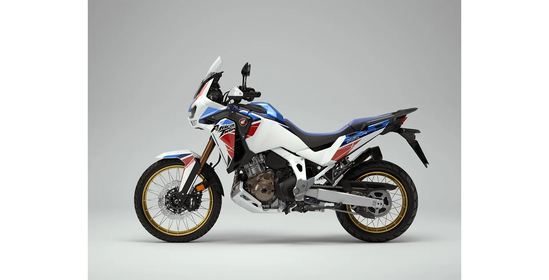 Lateral da Moto Honda CRF 1100L Africa Twin Adventure Sports