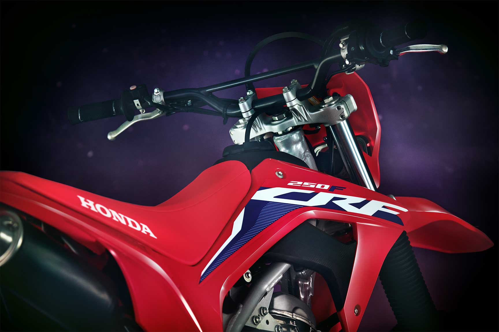 Moto Honda CRF 250 Vermelha