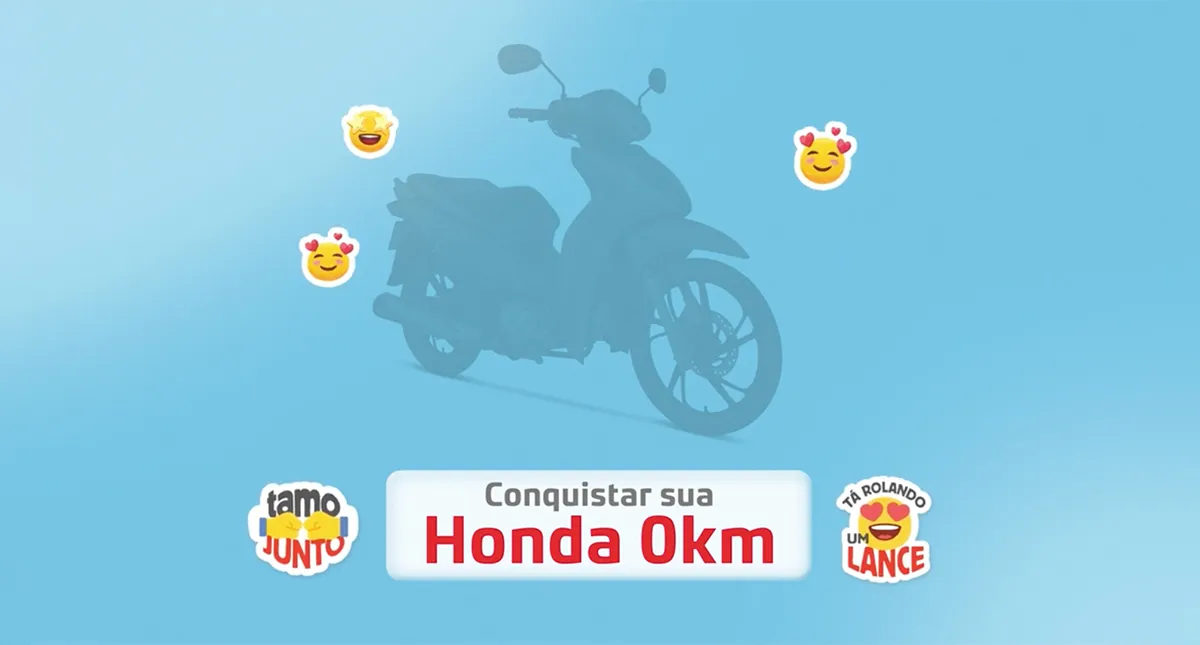 Cartaz Honda 0km