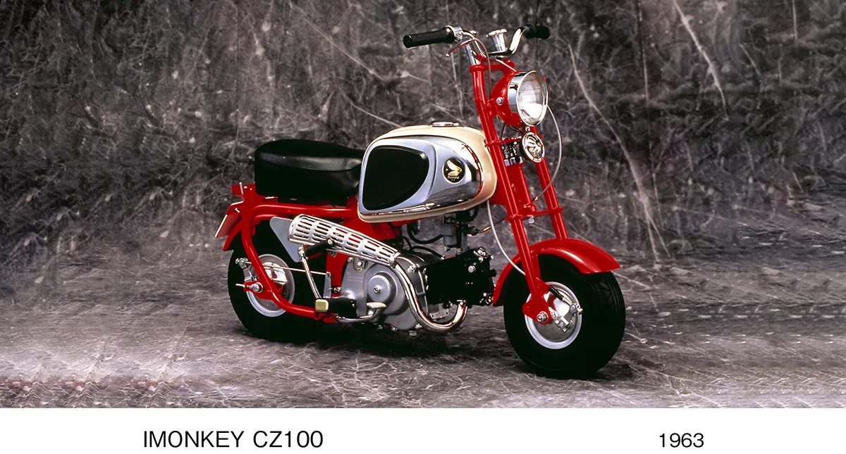 Minimoto CZ100 Honda Monkey 1963 