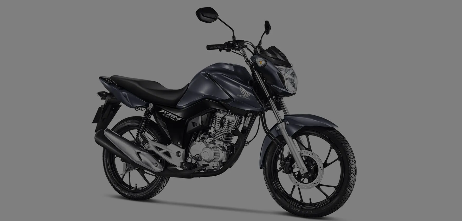 HONDA CG 160 FAN 2023 - PLUS MOTOS 