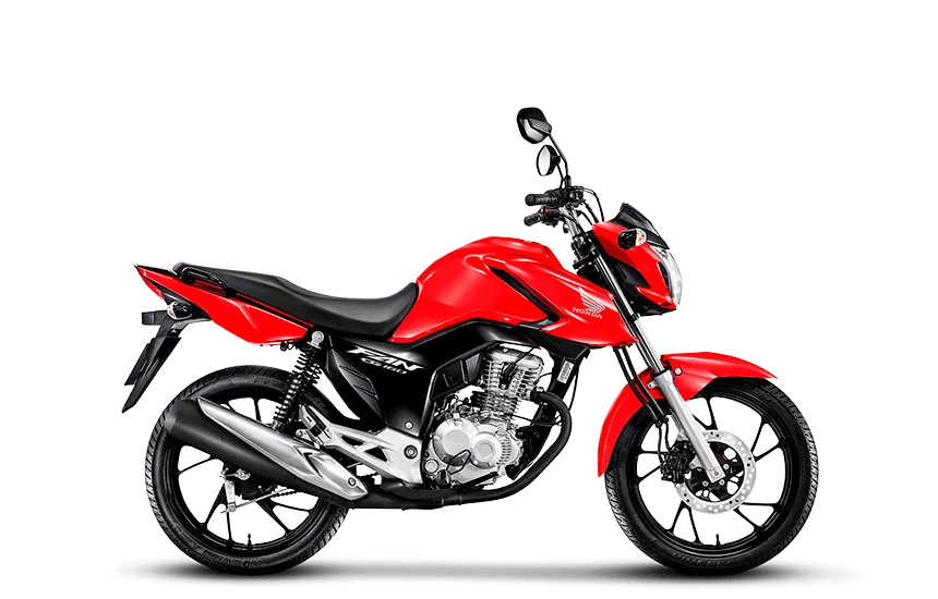 Moto Honda CG 160 Fan Vermelho Perolizado
