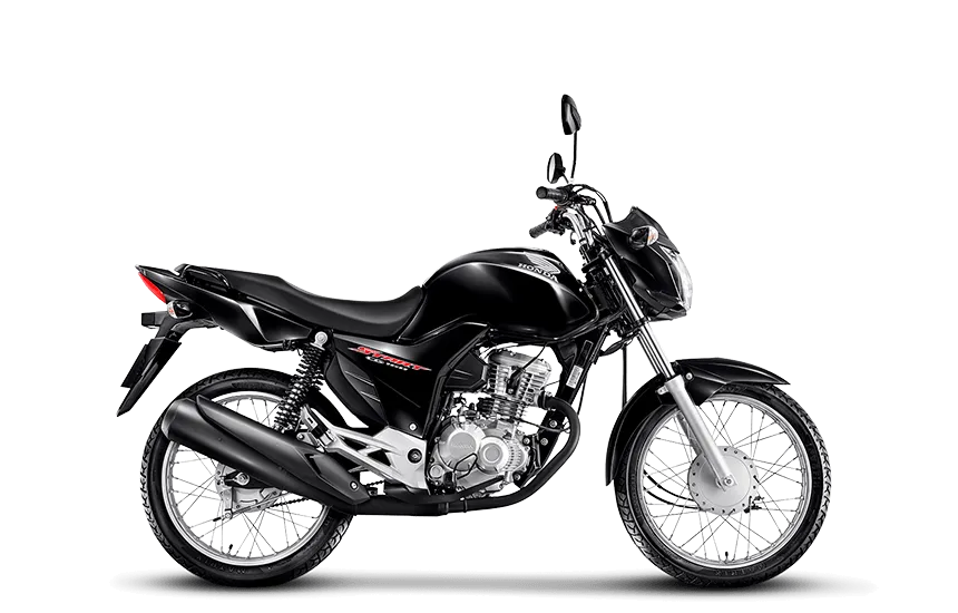 Moto Honda CG 160 Start Preta