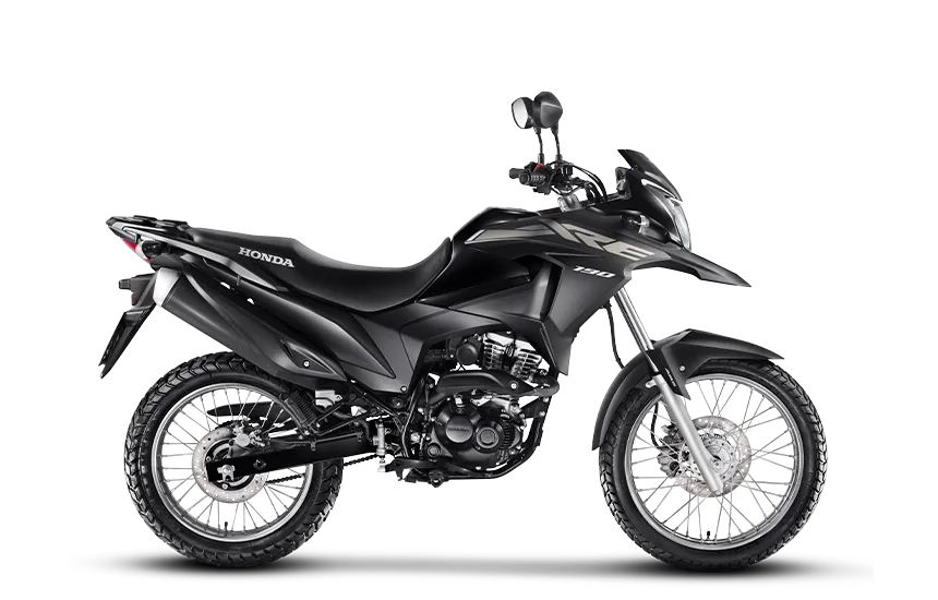 Moto Honda XRE 190 Cinza Metálico