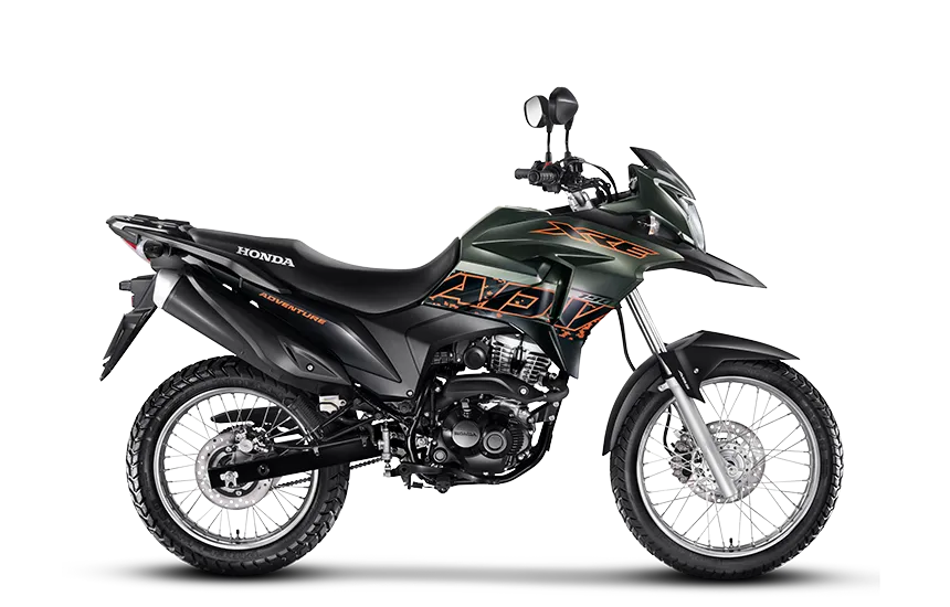 Moto Honda XRE 190 Verde Fosco