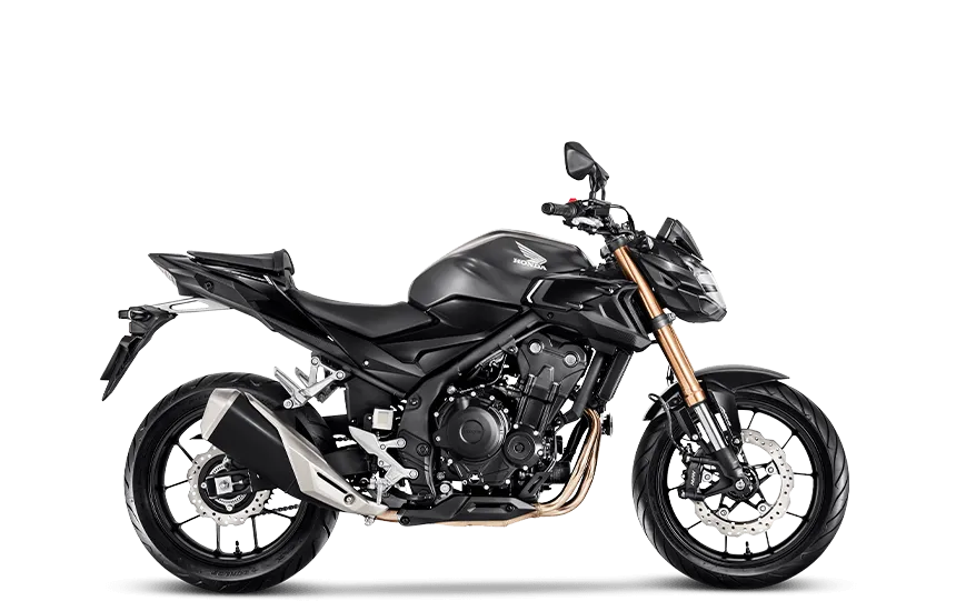 Moto Honda CB 500F Cinza Fosco
