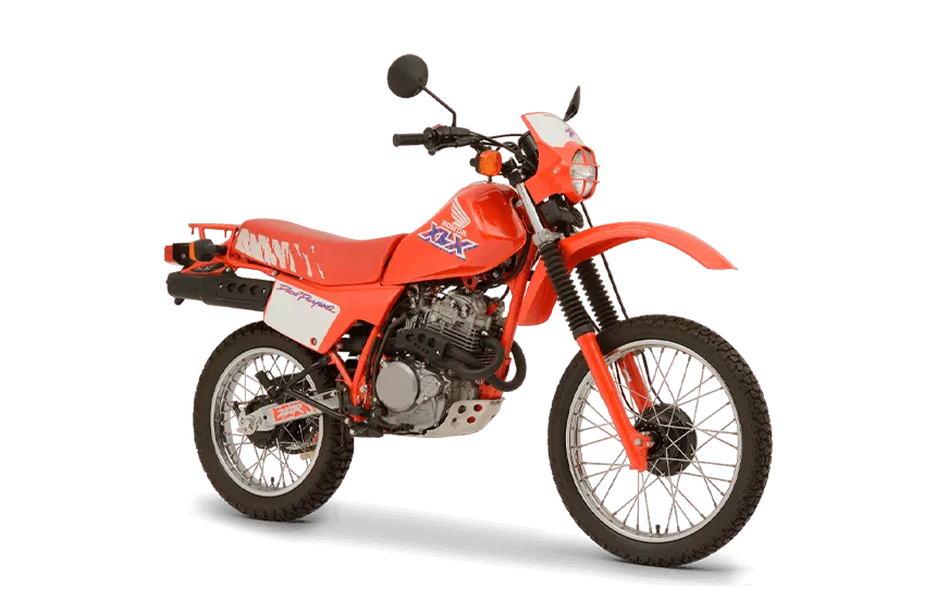 História da Moto Honda XLX 250R Vermelha 1987