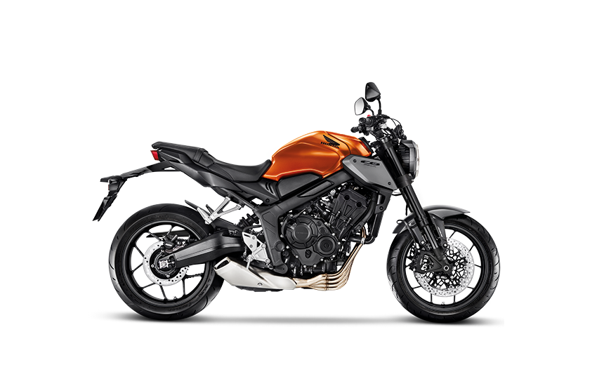 Imagem Da Moto Honda CB 650 R Laranja 2024