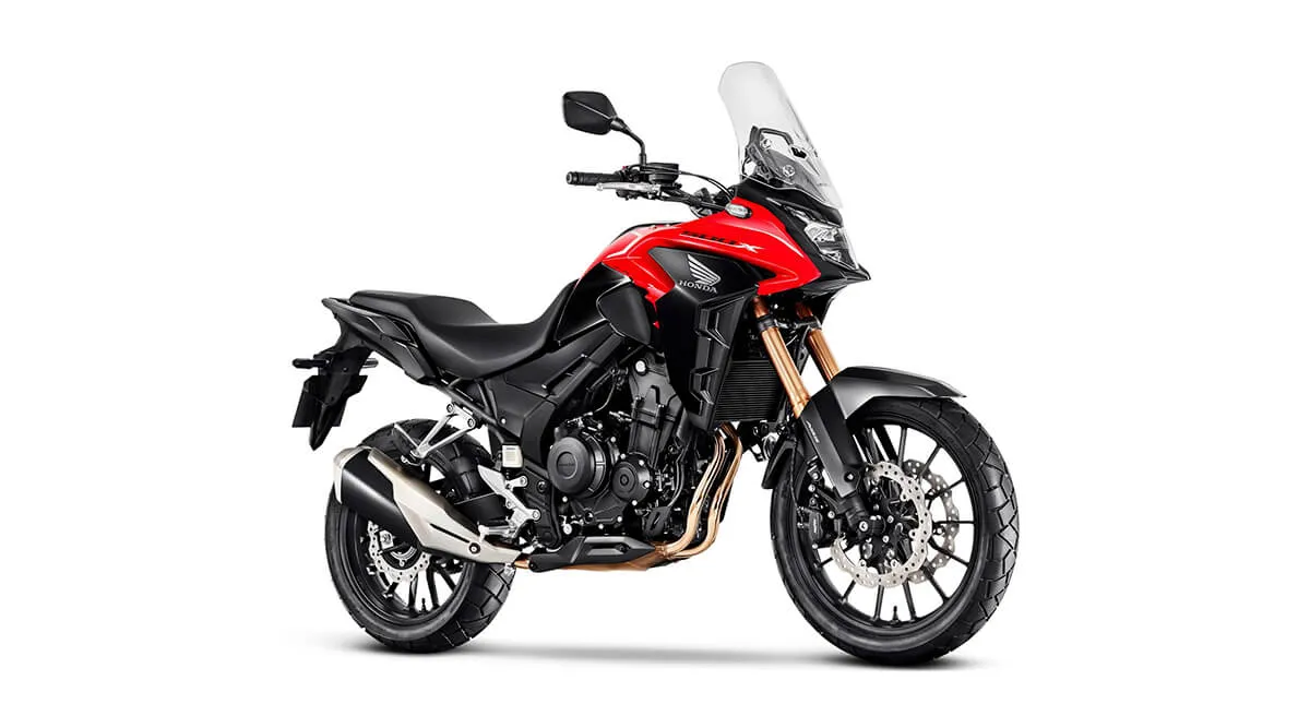 Motocicleta Honda CB 500X 2024 vermelha