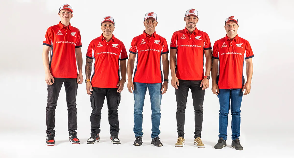 Equipe de Rally da Honda Racing 2024