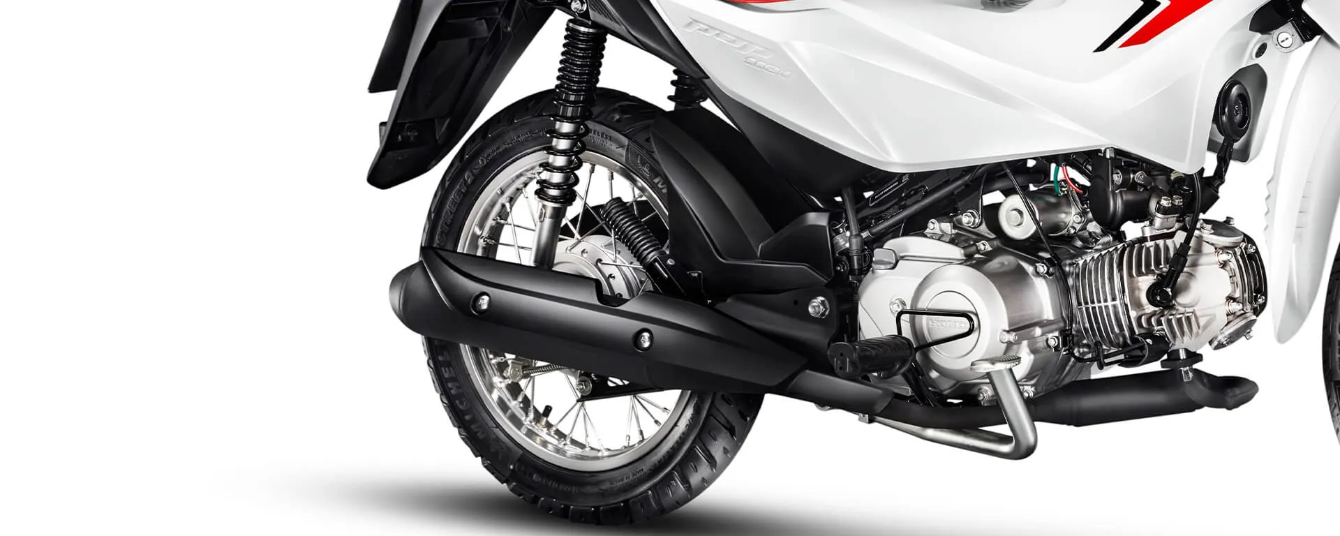 Módulo Features Tecnologia Injeção Eletrônica da Moto Honda POP 110i ES Branco Ross White