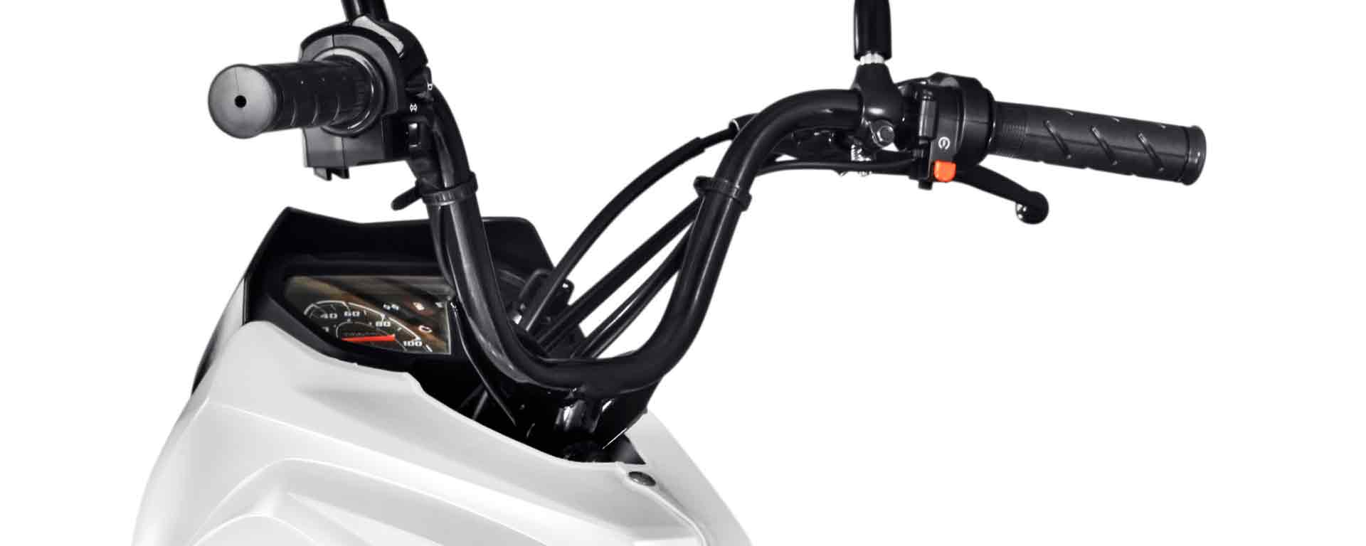 Módulo Features Tecnologia Partida Eletrica da Moto Honda POP 110i ES Branco Ross White
