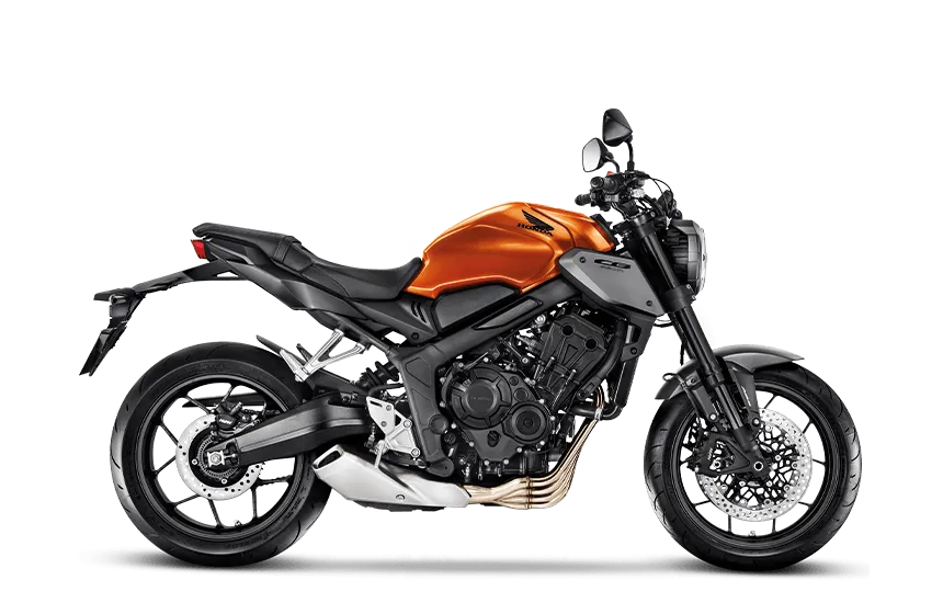 Imagem Da Moto Honda CB 650 R Laranja 2024
