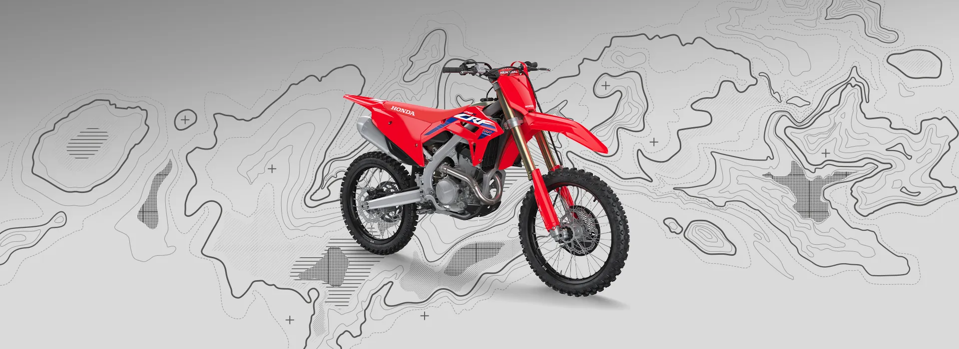 Banner Header da Linha Honda CRF250