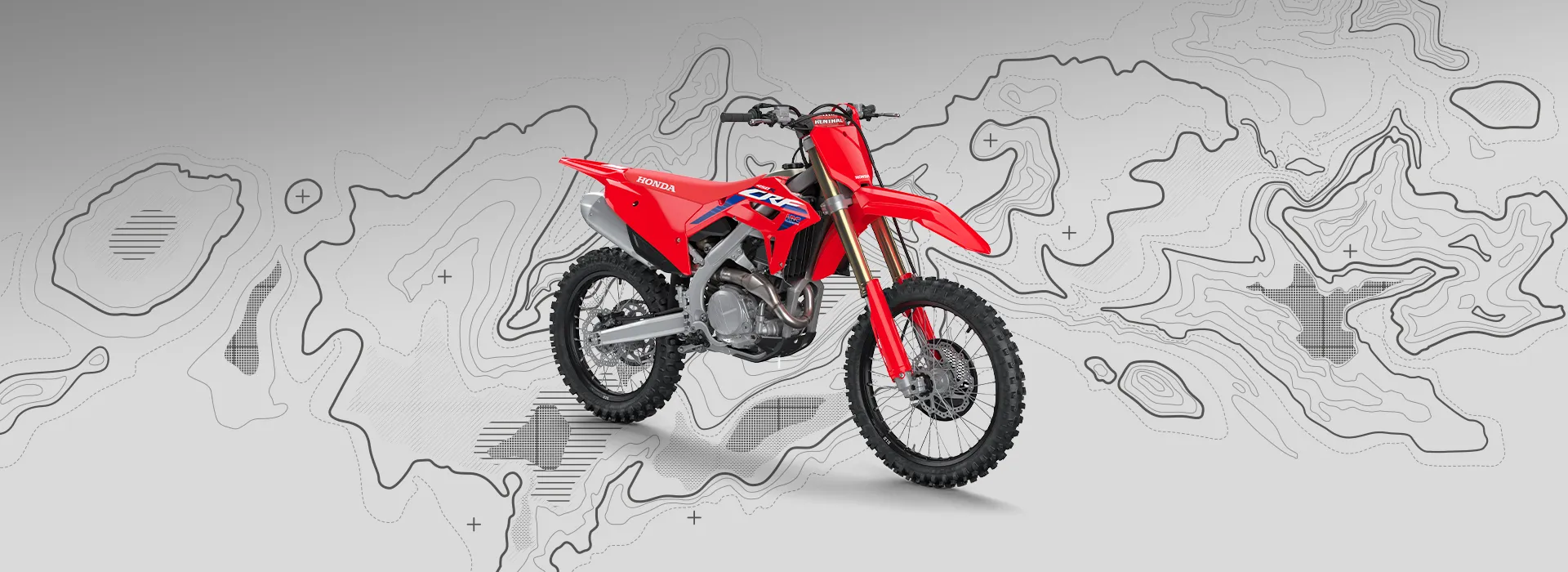 Banner Header da Linha Honda CRF 450