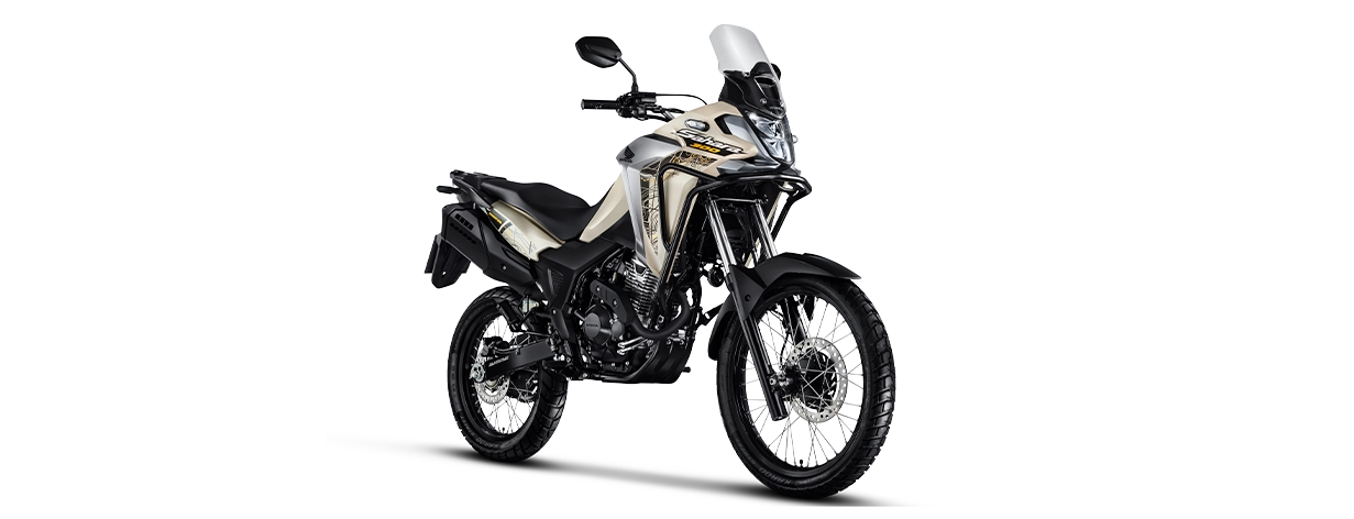 Motocicleta Sahara 300 Bege - Trail