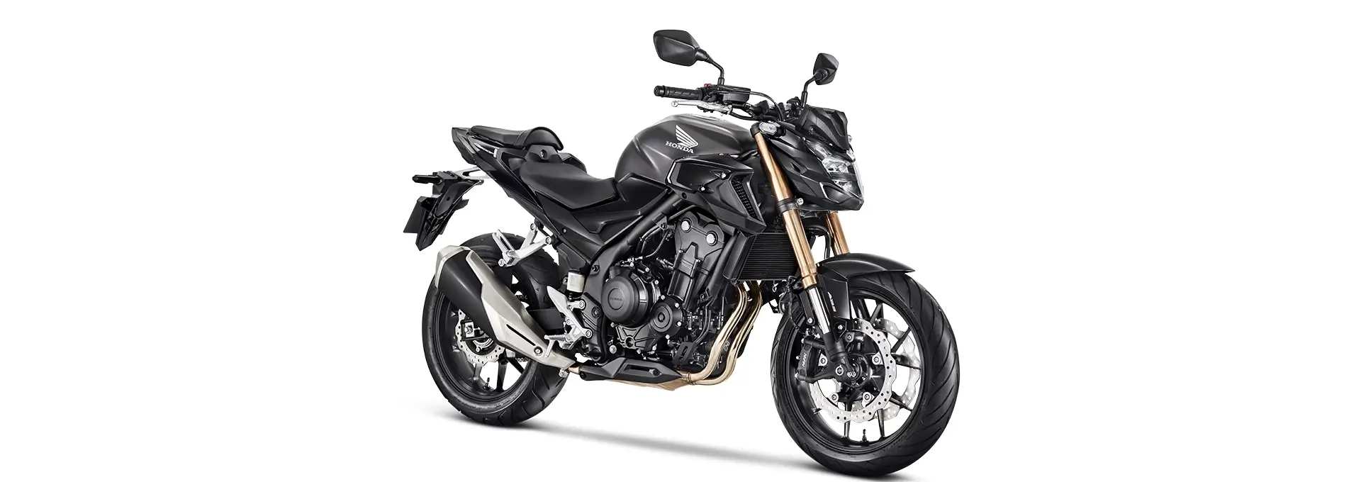 Moto Honda CB 500F - Lateral dianteira direita