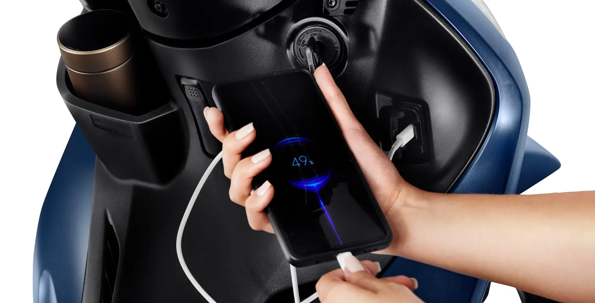 Honda Biz 125 Carregador USB-C