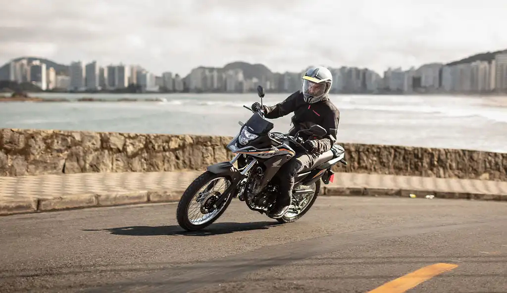 Mais conforto da Moto Honda XRE 190 