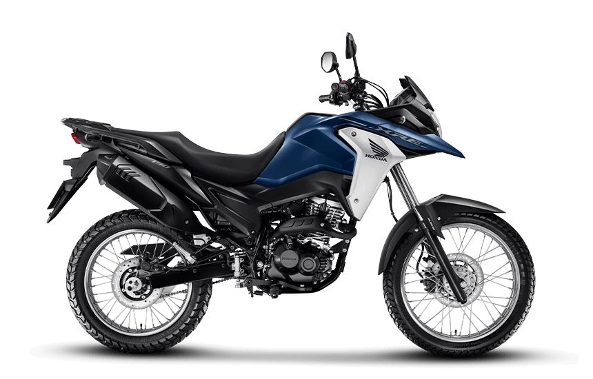 Imagem Home Moto Honda XRE 190  Azul Metálico – Mat Noturno Blue Metallic