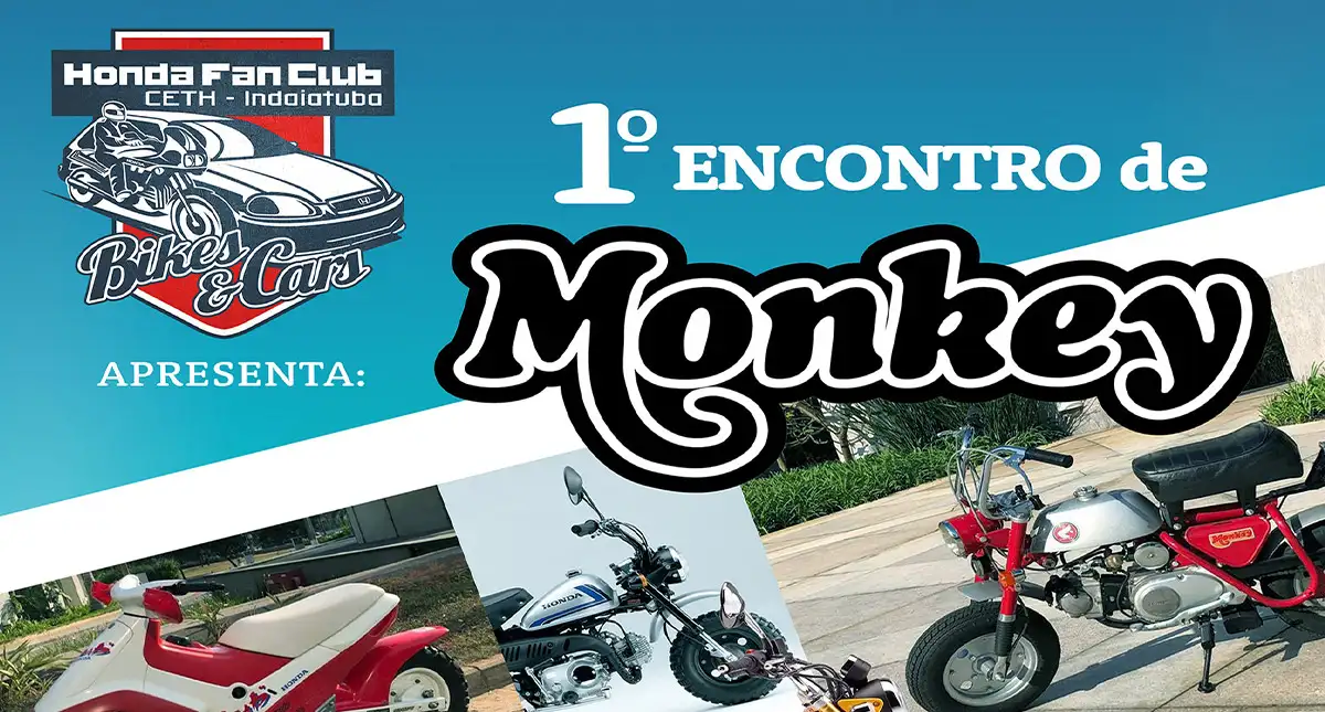 Abertura do 1º Encontro de Monkey Honda no CETH