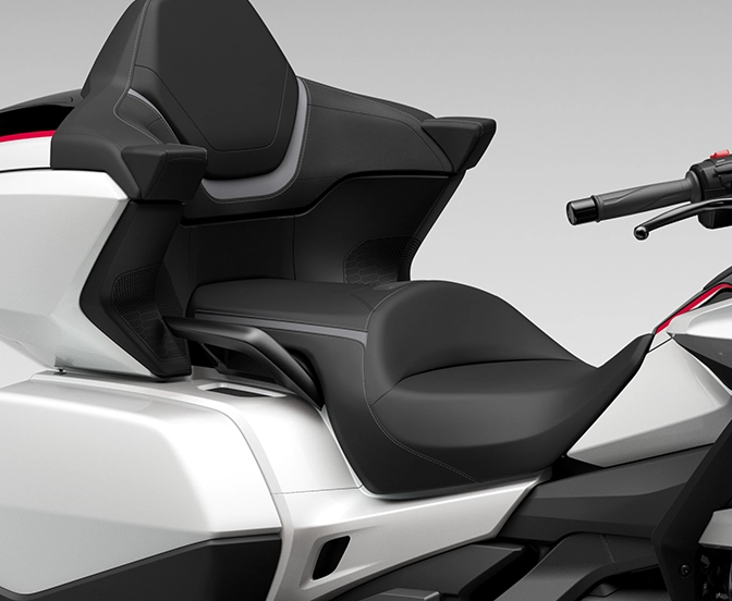 Conforto da Moto Honda Gold Wing Tour