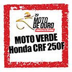 Prêmio 2025 Moto de Ouro - Moto Verde CRF 250F