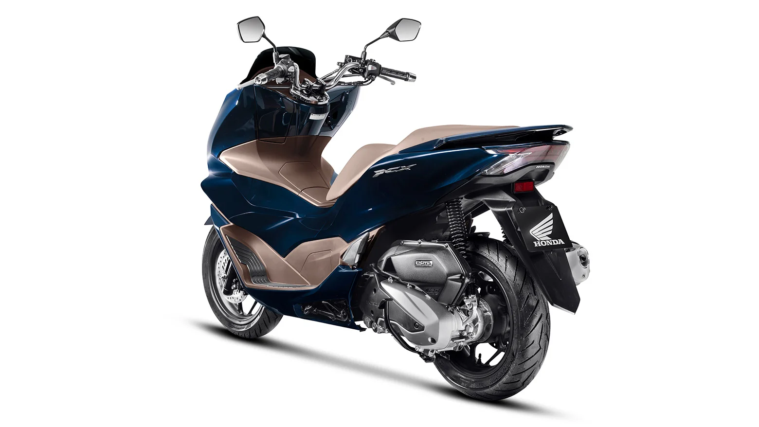 Moto Honda PCX Azul escuro