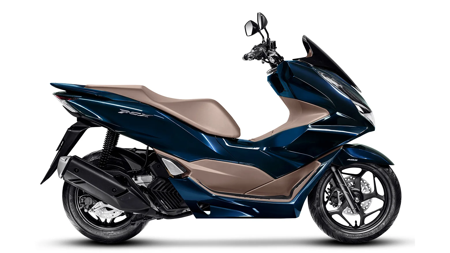Moto Honda PCX Azul escuro