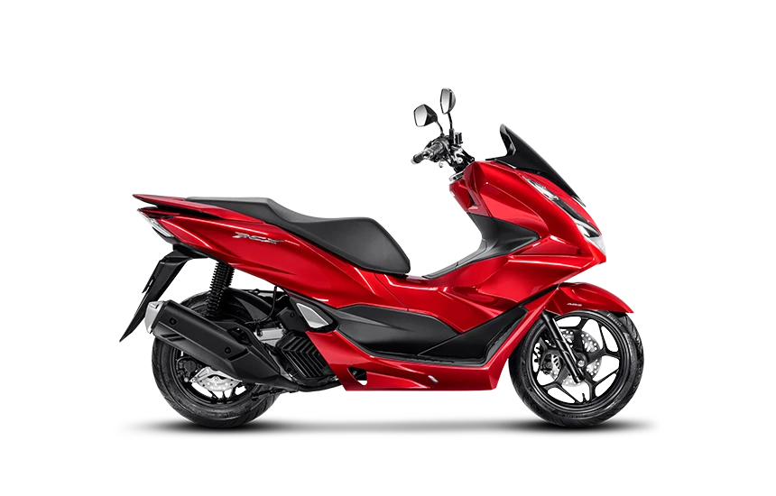 Imagem Home da Moto Honda PCX Vermelho perolizado